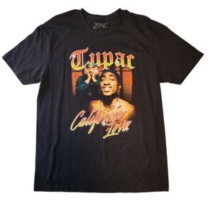2Pac California Love Black T-Shirt
